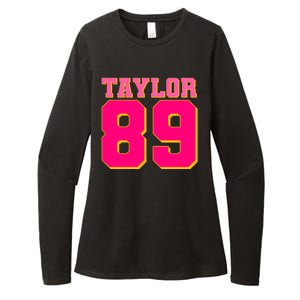 Taylor 89 Football Sports Music Fan Womens CVC Long Sleeve Shirt