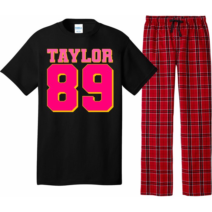 Taylor 89 Football Sports Music Fan Pajama Set