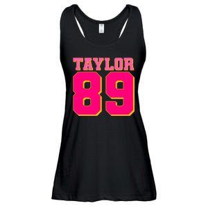 Taylor 89 Football Sports Music Fan Ladies Essential Flowy Tank