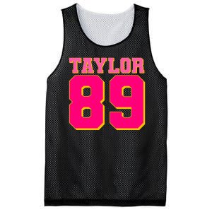 Taylor 89 Football Sports Music Fan Mesh Reversible Basketball Jersey Tank