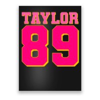 Taylor 89 Football Sports Music Fan Poster