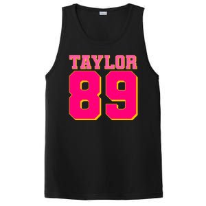 Taylor 89 Football Sports Music Fan PosiCharge Competitor Tank