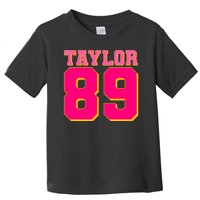 Taylor 89 Football Sports Music Fan Toddler T-Shirt