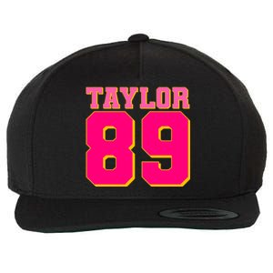 Taylor 89 Football Sports Music Fan Wool Snapback Cap