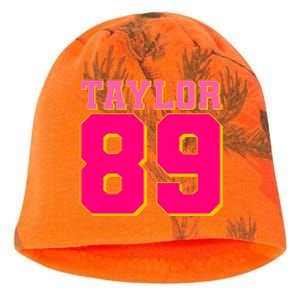 Taylor 89 Football Sports Music Fan Kati - Camo Knit Beanie