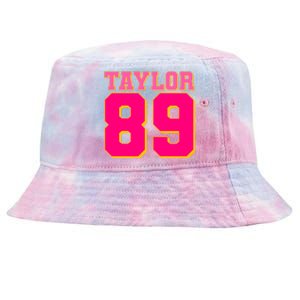 Taylor 89 Football Sports Music Fan Tie-Dyed Bucket Hat