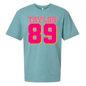 Taylor 89 Football Sports Music Fan Sueded Cloud Jersey T-Shirt