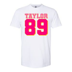 Taylor 89 Football Sports Music Fan Softstyle CVC T-Shirt