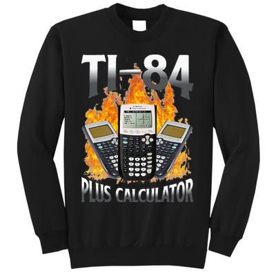 Ti 84 Plus Calculator Funny Math Teacher Sweatshirt