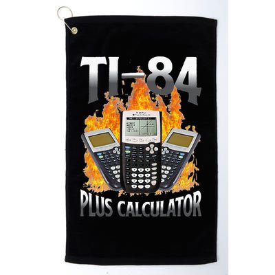 Ti 84 Plus Calculator Funny Math Teacher Golf Towel