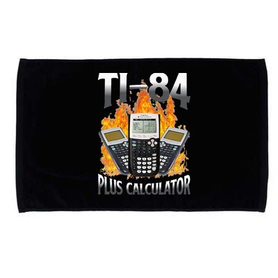 Ti 84 Plus Calculator Funny Math Teacher Microfiber Hand Towel