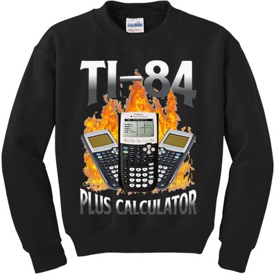 Ti 84 Plus Calculator Funny Math Teacher Kids Sweatshirt