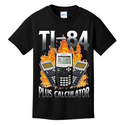 Ti 84 Plus Calculator Funny Math Teacher Kids T-Shirt