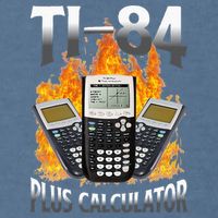 Ti 84 Plus Calculator Funny Math Teacher Garment-Dyed Sweatshirt