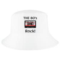 The 80's Rock ! Cassette Tape Black Print Cool Comfort Performance Bucket Hat