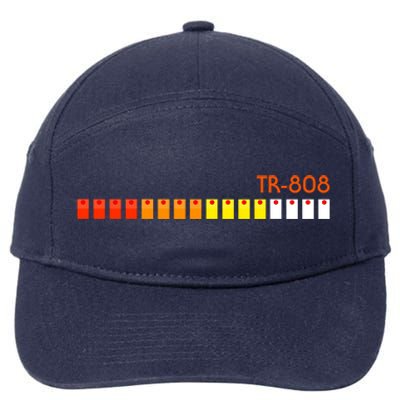 Tr 808 Roland Acid 7-Panel Snapback Hat