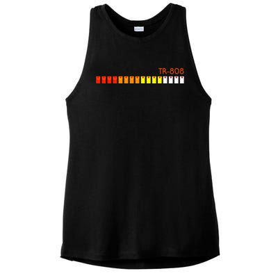 Tr 808 Rolands Ladies PosiCharge Tri-Blend Wicking Tank