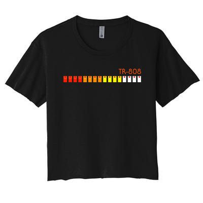 Tr 808 Rolands Women's Crop Top Tee