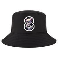 Turning 8 Years Old Axolotl Birthday Party 8th Boy Bday Girl Cool Comfort Performance Bucket Hat