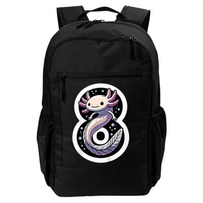 Turning 8 Years Old Axolotl Birthday Party 8th Boy Bday Girl Backpack
