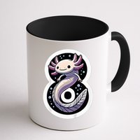 Turning 8 Years Old Axolotl Birthday Party 8th Boy Bday Girl Mug