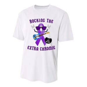 Trisomy 9 Awareness Day Rocking The Extra Chromie Chromosome Performance Sprint T-Shirt