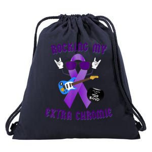 Trisomy 9 Awareness Day Rocking My Extra Chromie Chromosome Drawstring Bag