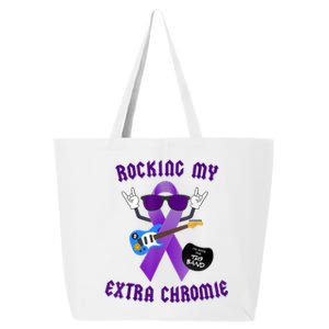 Trisomy 9 Awareness Day Rocking My Extra Chromie Chromosome 25L Jumbo Tote