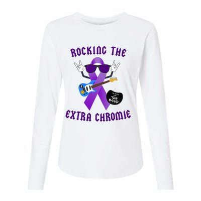 Trisomy 9 Awareness Day Rocking The Extra Chromie Chromosome Womens Cotton Relaxed Long Sleeve T-Shirt