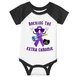 Trisomy 9 Awareness Day Rocking The Extra Chromie Chromosome Infant Baby Jersey Bodysuit