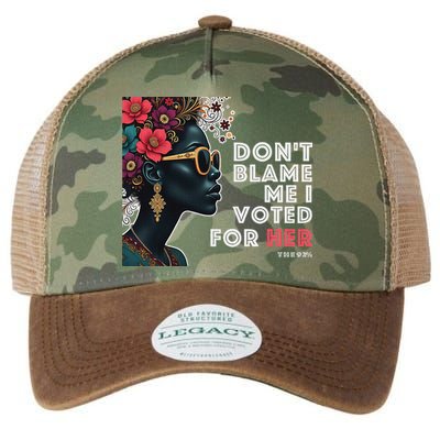 The 92 Percent – DonT Blame Me I Voted For Her Black Women Legacy Tie Dye Trucker Hat