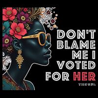 The 92 Percent – DonT Blame Me I Voted For Her Black Women Zip Tote Bag