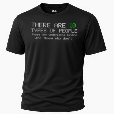 There Are 10 Types Of People Binary Funny Computer Nerd Gift Performance Shirt