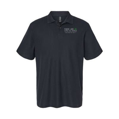 There Are 10 Types Of People Binary Funny Computer Nerd Gift Polo