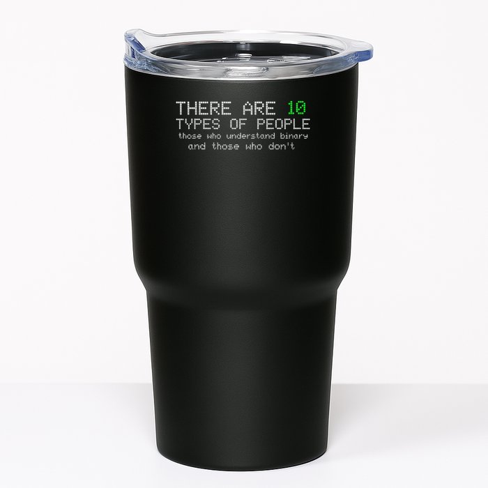 There Are 10 Types Of People Binary Funny Computer Nerd Gift Tumbler