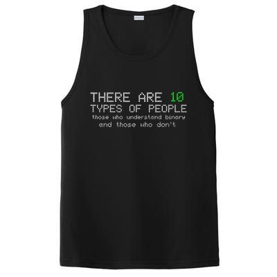 There Are 10 Types Of People Binary Funny Computer Nerd Gift PosiCharge Competitor Tank