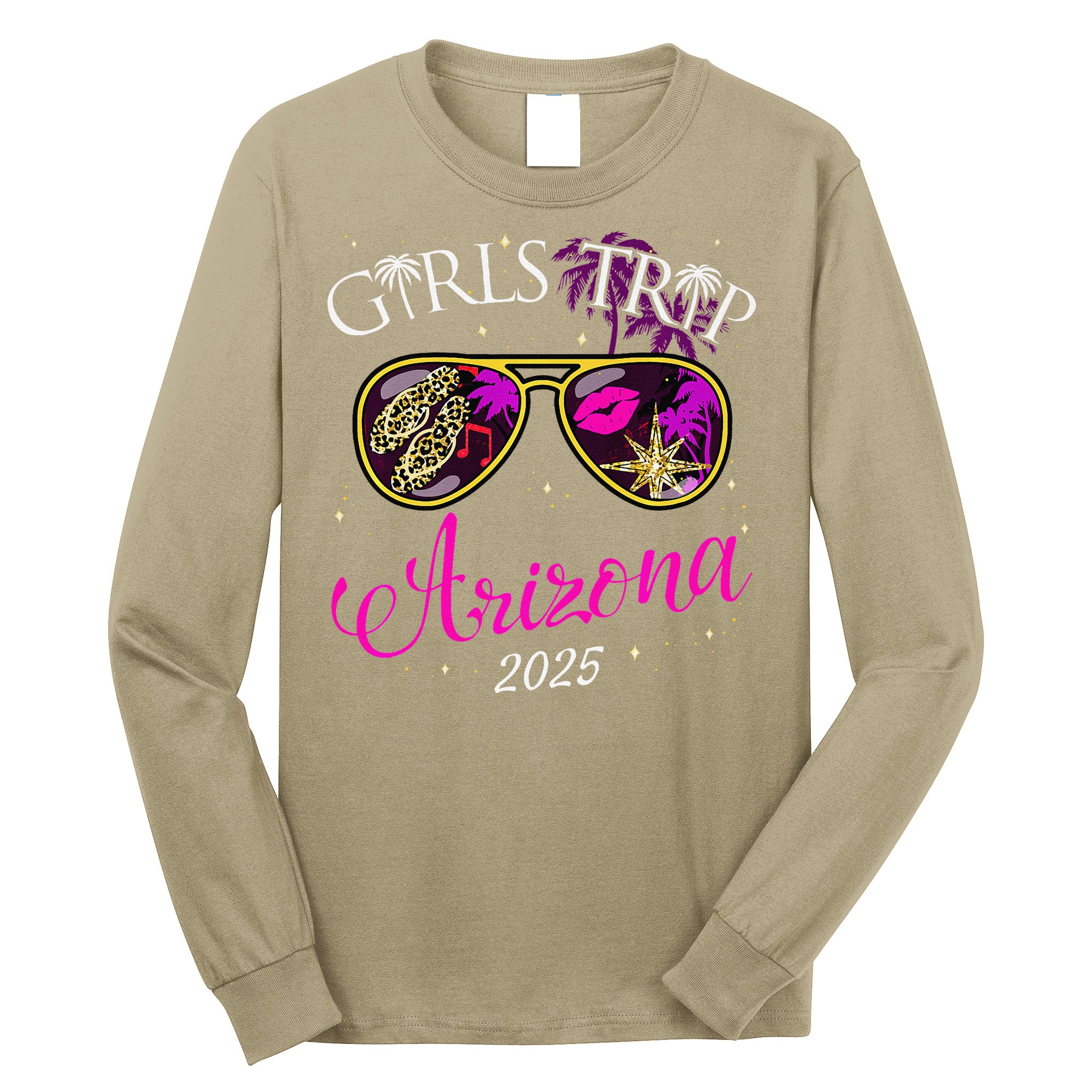 Trip Arizona 2025 Vacation Weekend Birthday Squad Premium Gift Long Sleeve Shirt
