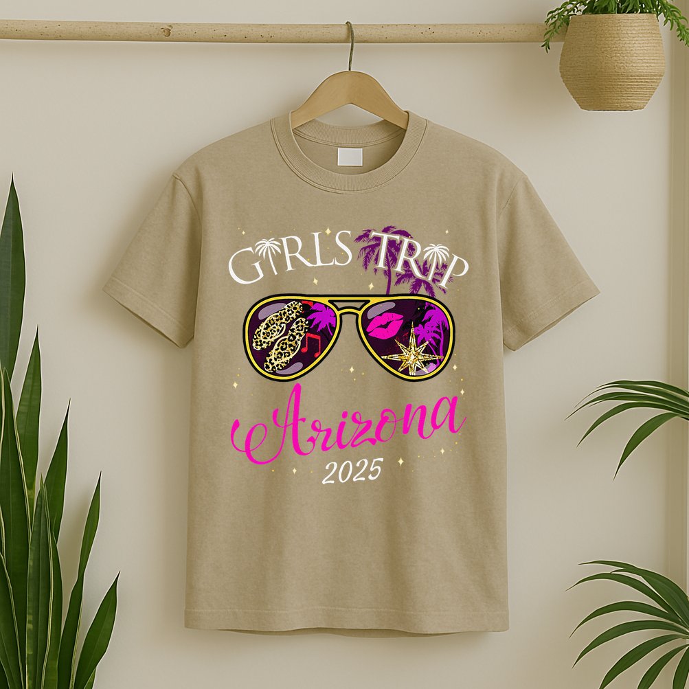 Trip Arizona 2025 Vacation Weekend Birthday Squad Premium Gift T-Shirt