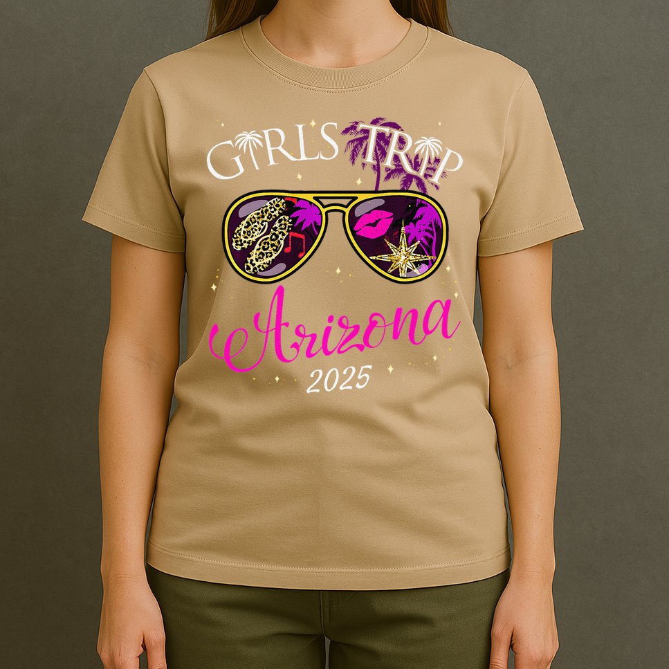 Trip Arizona 2025 Vacation Weekend Birthday Squad Premium Gift T-Shirt