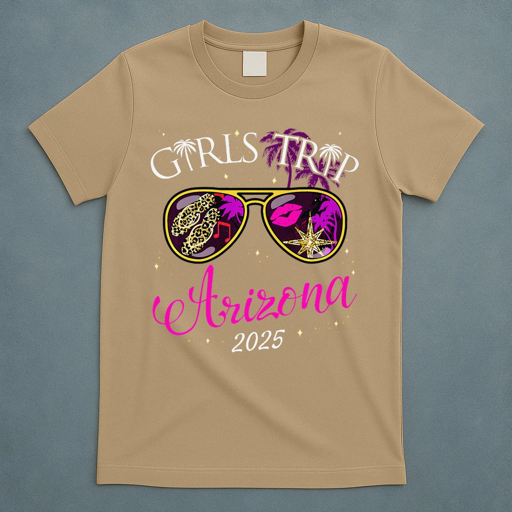 Trip Arizona 2025 Vacation Weekend Birthday Squad Premium Gift T-Shirt