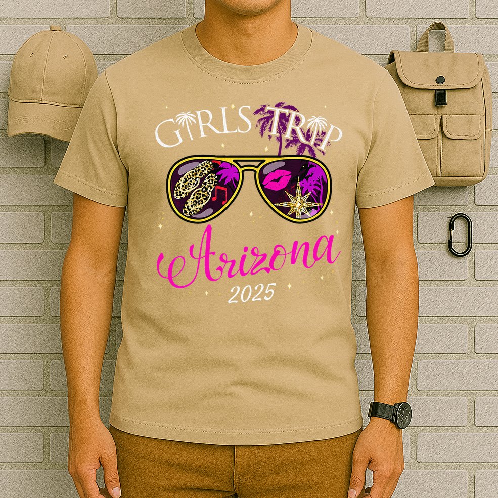 Trip Arizona 2025 Vacation Weekend Birthday Squad Premium Gift T-Shirt