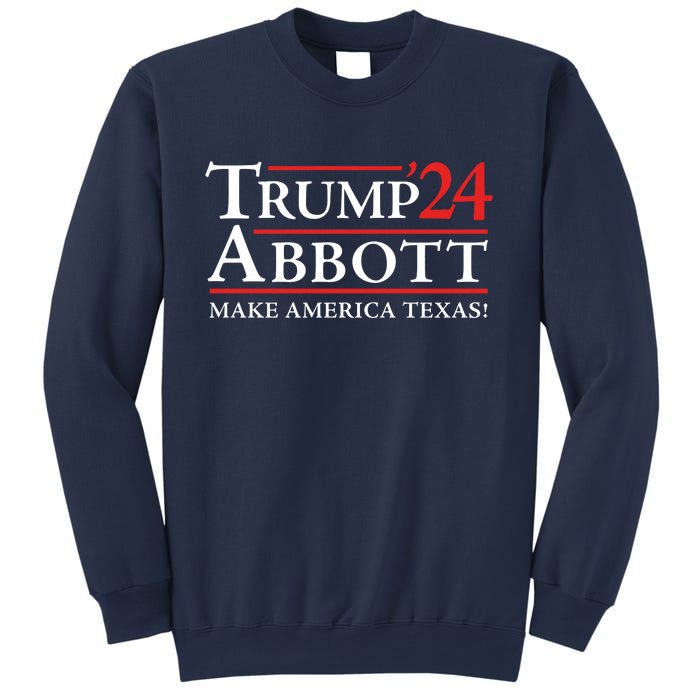 Trump Abbott 2024 Texas Governor Funny Election Sweatshirt