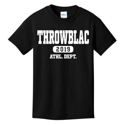 Throwblac Athl.Dept 2019 Kids T-Shirt