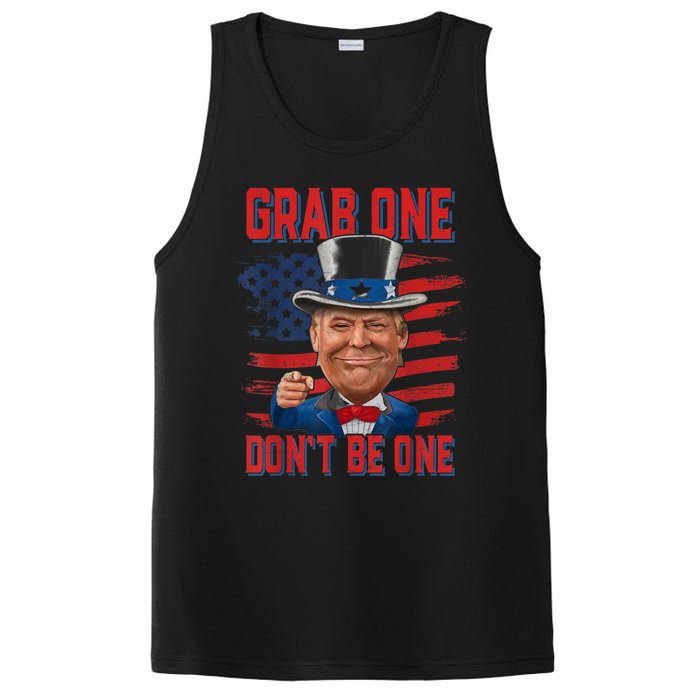 Trump American 4th Of July Grab One Dont Be One Uncle PosiCharge Competitor Tank