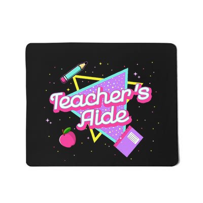 Teachers Aide 80s 90s Back To School Mousepad