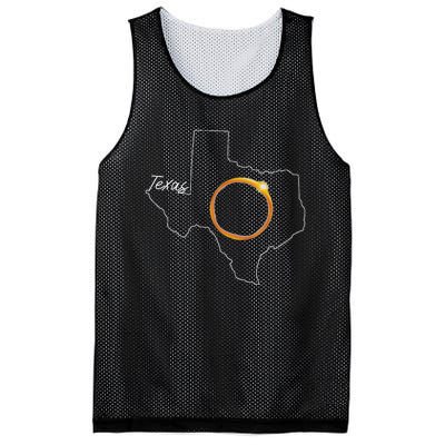 Texas April 8 Total Solar Eclipse Usa Map Totality Mesh Reversible Basketball Jersey Tank