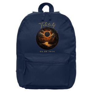 Totality April 8 2024 Total Solar Eclipse America 16 in Basic Backpack