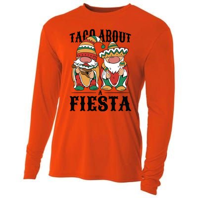 Taco About A Fiesta Gnomes Cooling Performance Long Sleeve Crew