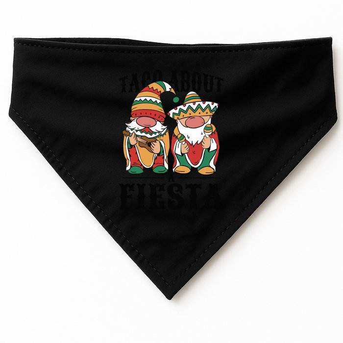Taco About A Fiesta Gnomes USA-Made Doggie Bandana