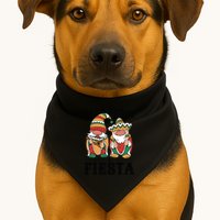 Taco About A Fiesta Gnomes USA-Made Doggie Bandana